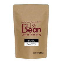 브리스빈 250g 브라질 산토스 당일로스팅 원두커피 가루, 드립
