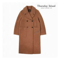 [써스데이아일랜드] [Thursday Island] 여성 레터링 자수 더블 코트(T208MCT236W) 395572
