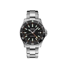 미도 남성 오션스타 M0266291105101 실버 스테인리스 스틸 일본 자동 패션 시계