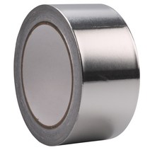 고온 방지 연기 배기 파이프 씰링 주방 가마솥 누출 선 스크린 단열 알루미늄 호일 테이프, _48mm | 10m | 0.06mm