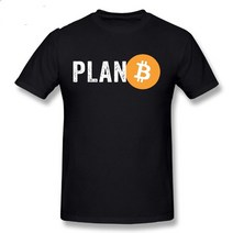 비트코인 이더리움 가상화폐 암호화폐 티셔츠 men plan b cryptocurrency bitcoin funny t shirts for men tops tees 클래식 핏 면