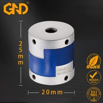 모터 샤프트 모터축 커넥터 커플링 Oldham 세트 스크류 타입 모터 플렉시블 고무 커플링 D20 L25, 19 8X10