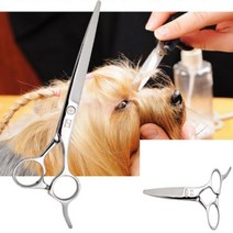 이지리치 애견미용 민가위 7인치 강아지가위 리케이애견미용가위