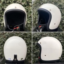 쇼에이 헬멧 풀페이스 시스템 오픈페이스 클래식 agv 500TX 3/4 오픈 페이스 빈티지 모토 rbike rcycle 헬, 01 white