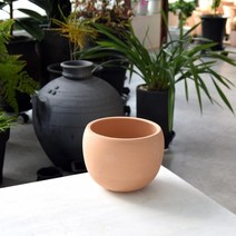 더플라워포터리 미니단지 13x10cm 산청토 토분더플라워포터리 미니단지 13 10cm 산청토 토분, 단일상품－