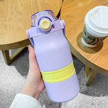 혼멘 대용량 원터치 스텐 스포츠 보틀 보온보냉 텀블러 950ml, 보라색