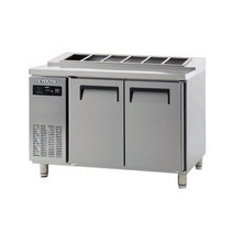 유니크대성 에버젠 업소용 김밥 냉장고 직냉식 1200 올냉장 4자 UDS-12RGDE 밧드별도, 좌측