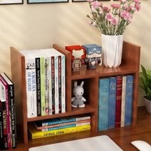 인테리어 책상위 파티션 책꽂이 정리대 디자인 선반 DIY 책장, 화이트
