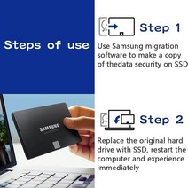 호환 삼성 2.5 인치 SATA SSD 870 Evo 1T 500GB 250GB 내장 ssd 고속 저장 디스크 노트 북 데스크탑용 870QVO 4T 2T, [02] 870EVO 500GB
