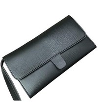 고급 미용가위보관 가죽 파우치 휴대용 가위지갑 5정용 미용스텝 클러치 미용가위집, 블랙