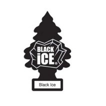 리틀트리 방향제 (블랙아이스) 차량용 종이방향제, 5개, 1개