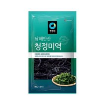 청정원 맛있는밑반찬 남해안산 청정 미역 32인분 맛있는 돌답례품 냉국 80g 간단한요리 간편식, 2개