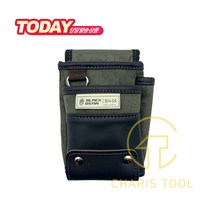 블랙베어 공구집 BH-04 다용도 주머니 못 주머니 공구포켓 파우치 휴대용 다용도 스웨이드 공구수납 소형 BLACKBEAR 카리스툴