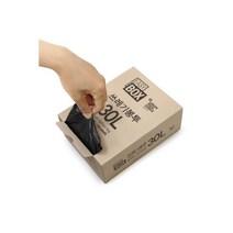 이지박스 쓰레기봉투 30L 100매입 블랙 /비닐봉투 / S, 이지박스 쓰레기봉투 30L 100매