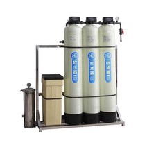 중금속제거 지하수처리 공업 연수기 녹물 침전물제거, 0.5T 단일탱크 연화(필터재 사용시 자동)