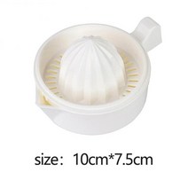 쥬서기 착즙기 citrus juicer 휴대용 수동 오렌지 과즙 짜는기구 레몬 과일 압착기 주스 건강한 생활 과즙 기계 식품 주방 도구, 8-푸른