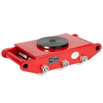 도비 바퀴 도비대차 중량물 캐스터 롤러 운반 장비, 12 톤 고무 타이어 (8륜)