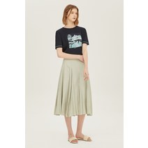 시슬리 시슬리 올리비아링클 스커트 SASK33231_MT