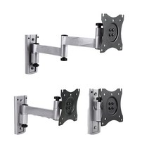 1단 2단 3단 관절형 캠핑카 차량용 풀모션 벽걸이 모니터 브라켓 거치대 15인치 17인치 18인치 20인치 23인치 24인치 27인치, 1단 관절형