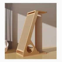 고양이 미끄럼틀 반려묘 캣타워 조립식 캣미끄럼틀, 화이트 - 60x50x30