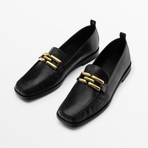 Massimo Dutti 마시모두띠 여성화 가죽 플랫슈즈 로퍼 단화 11586050800