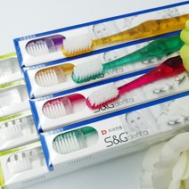 국산 치과칫솔 SG 성인 이중슬림모 교정모 1박스 12개, 고급슬림모 1박스12개 (색상랜덤)