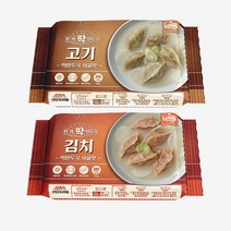 지브로와 한끼딱 사골 떡만두국 고기맛 김치맛 194g X 4팩 만두 명인이 만든 그맛, 김치