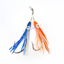 네온훅 대구 꼴뚜기 바늘 메탈바늘 쌍바늘 외바늘, 외바늘 타입[외바늘 4개입]