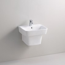 대림바스 CL-350 일체형 반다리 세면기 부속 풀세트 포함 CL350, 자동, P자트랩 (벽배수), 선택안함, 1세트