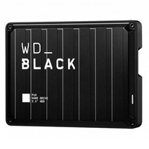 WD Black P10 Game Drive 4TB 외장하드 (USB3.2 GEN1 PS4 XBOX 호환), 2TB