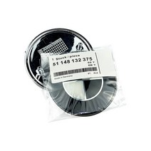 보닛 후드 자동차튜닝용품 자동차 후드 led 자동차 전면 후드 엠블럼 F10 용 트렁크 배지 장식 82mm, 02 Black White_01 74mm