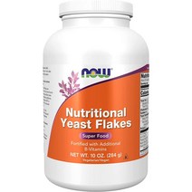 [나우푸드] 뉴트리셔널 이스트 플레이크 284g NOW Nutritional Yeast, 1팩