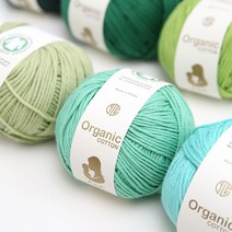 [니뜨] 아가 오가닉 코튼실(30g) (10+1), 51_카키