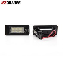 링라이트LED 2PCS 번호 라이센스 빛 아우디 A4 B8 A5 Q5 S5 TT S4 A1 A6 S6 A7 S7 VW 골프 MK6 Jetta Passa, 01 2pcs