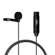 아리스노보 CVM-V20C 핀마이크 48V XLR 팬텀파워 오디오인터페이스 지원, CVM-V20C XLR핀마이크