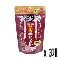 모리나가 아즈키 카라멜, 132g, 3개