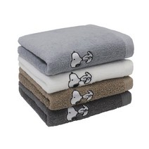 송월타월 스누피 리버 40 세면타올 145 g 면사, 아이보리, 3개