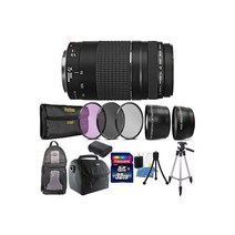 캐논 75-300 for EOS 7D 5D 6D 60D 70D 60Da Mark II III LPE6 배터리 and More