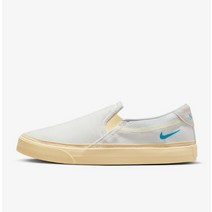 국내매장용 나이키 코트 레거시 여성 슬립온 신발 세일/블루 라이트닝 FJ5442-133 NIKE Court Legacy Sail Blue