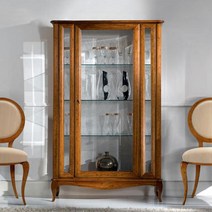 [오픈 기념 파격 할인] 이태리 직수입 프리존 루이지노 원목가구 - 프로벤자 세로2문 장식장