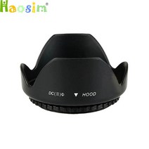 49 52 55 58 62 67 72 77 82mm 캐논 니콘 렌즈 용 플라워 후드, 52mm