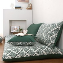 국산 세렝게티 순면 대방석 2인 세트 좌식소파 거실 안방 침실 감성 인테리어, 세렝게티_순면_대방석_2인세트, 그린(광목30수), 그린