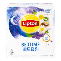 립톤 허브티 웰니스 베드타임, 13g, 10개입, 1개