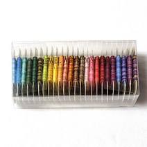 자수용 베리에이션사 24색 울사 세트 프랑스자수, 베리에이션사 울사세트