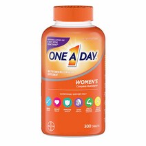 One a Day 원어데이 성인 멀티비타민 300정.종합비타민.성인여성.성인남성. 정품, 300정, 300정