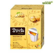 꽃샘 꿀생강차 포션(15입), 상세페이지 참조