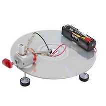 LED CD진동카 만들기(건전지포함)