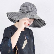바캉스룩 여성 와이어챙 돌돌이모자 썬캡 선캡 캡모자