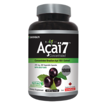 뉴트리돔 아사이7 100배농축 동결건조 브라질 아사이베리 20000mg 분말 200캡슐 안토시아닌 캐나다직구, 1개