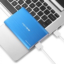 Acasis 2.5 휴대용 외장 하드 드라이브 1t500gb2t USB3.0 저장 장치 HDD 데스크탑 노트북 320gb용 모바일 하드 디스크, CN, 80GB, 금